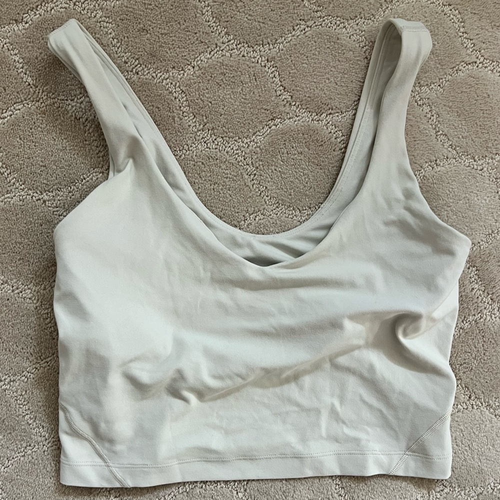 Lululemon Athletica Align Tank Top- White Opal
